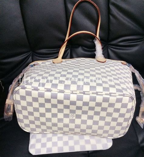 how to spot a fake louis vuitton damier neverfull bag|louis vuitton neverfull tote.